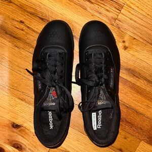 Reebok Classic Black “Princess” Athletic Shoes